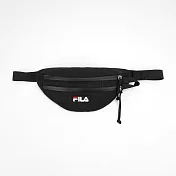 FILA [BWW-3022-BK] 側背包 運動 戶外 休閒 輕量 防潑水 斜跨包 隨身包 輕便 穿搭 黑