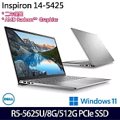 【Dell】 戴爾  Inspiron 14-5425-R1508STW 14吋/R5-5625U/8G/512G SSD//Win11/ 商務筆電