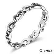 GIUMKA 925純銀戒指尾戒 漫步雲端女戒抗過敏食指戒 單個價格 MRS07005 2 美國圍2號
