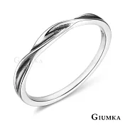 GIUMKA 925純銀戒指尾戒抗過敏纏繞愛情女戒扭扭食指戒 單個價格 MRS07009 2 美國圍2號