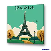 [HOMEHERE] DIY數字油畫/ 巴黎鐵塔（升級加大版）