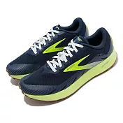 Brooks 野跑鞋 Catamount 男鞋 藍 黃 緩震 鞋釘 抓地 戶外 防護 運動鞋 1103521D411