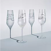 【德國 RITZENHOFF】流光系列- 春之樂章香檳氣泡酒對杯 / 250 ml