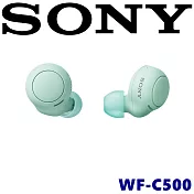 SONY WF-C500 多彩小巧 輕便高CP值 IPX4防水防塵 真無線耳機 新力索尼公司貨 保固1 年 4色 冰綠