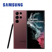SAMSUNG Galaxy S22 Ultra 5G (12G/256G) 智慧型手機 SM-S908  夜暮紅