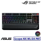 ASUS 華碩 ROG Scope NX Wireless Deluxe PBT 無線機械式鍵盤 青軸/茶軸/紅軸 茶軸