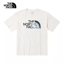 The North Face S/S EARTH DAY TEE  男 地球印花短袖T恤 NF0A5JZTN3N L 白