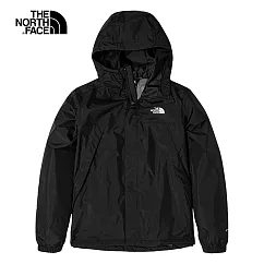 The North Face M ANTORA JACKET 男 防水透氣連帽衝鋒衣 NF0A7QOHJK3 L 黑色