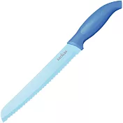 《EXCELSA》Color不沾鋸齒麵包刀(藍20cm)