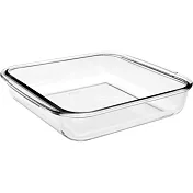 《IBILI》方形玻璃深烤盤(25cm) | 玻璃烤盤