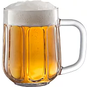 《TESCOMA》經典豎紋啤酒杯(300ml) | 調酒杯 雞尾酒杯