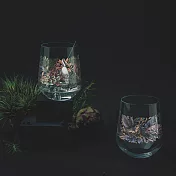 【德國 RITZENHOFF】暗影視界系列- 蝴蝶與鸛水酒對杯/ 710ml