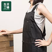 【生活工場】YUMMY  H型圍裙-黑色