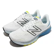 New balance 慢跑鞋 Fresh Foam 860 V12 4E 男鞋 超寬楦 白 藍 路跑 NB 運動鞋 M860W124E