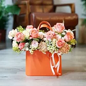 【Flower Plus】 愛馬仕橘浪漫花園 送禮 開幕 裝飾 貴婦 名媛