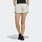 Adidas Ust 1::4 Short [HE9954] 女 短褲 運動 訓練 休閒 夏季 輕盈 彈性 愛迪達 米白