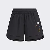 Adidas Ust Short [HE9955] 女 短褲 運動 訓練 休閒 夏季 輕盈 彈性 愛迪達 黑