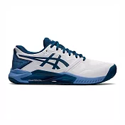Asics GEL-Challenger 13 [1041A222-102] 男 網球鞋 運動 訓練 穩定 緩震 白 藍