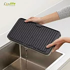 [Conalife]新升級廚房水槽三層伸縮導流瀝水架 (1入)