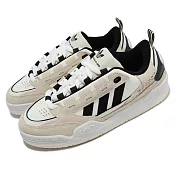 adidas 休閒鞋 ADI2000 W 女鞋 米白 燕麥 黑 麂皮 復古 反向Logo 三葉草 愛迪達 GY5953