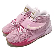Nike 籃球鞋 KD14 Seasonal EP 粉紅 金 男鞋 乳癌 14 Durant DC9380-600