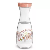 台灣製 花漾玻璃冷水瓶1000ml