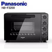 Panasonic 國際牌雙液脹式精準溫控32L大容量烤箱-烘焙神器NB-F3200