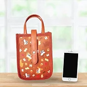 【Disney 迪士尼】迪士尼造型隨身小包/手機包(附長背帶) 奇奇蒂蒂