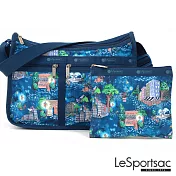 LeSportsac - Standard 雙口袋A4大書包-附化妝包 (巴黎漫步)