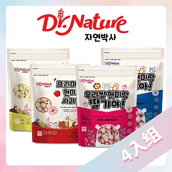韓國【Dr.Nature】米博士 動物嘉年華+熊熊森林球球餅(30g) (4入組)