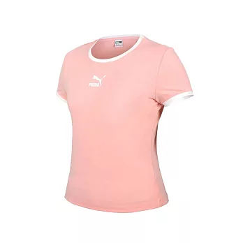 PUMA 女 流行系列Classics貼身短袖T恤(F) 59957726 L 多色