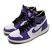 Nike 喬丹鞋 Air Jordan 1 Zoom Air CMFT 男鞋 紫 高筒 AJ1 CT0978-501