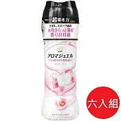 日本【P&G】LENOR 柔順清香衣物香香豆 皂香470ml*六入組