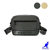 KANGOL - 英國袋鼠防潑水科技包側背包 卡其