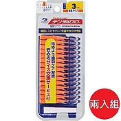 日本【jacks dentalpro】I型牙間刷 15支入 3號橘色 兩入組