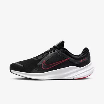 Nike Quest 5 [DD0204-004] 男 慢跑鞋 運動 休閒 路跑 透氣 舒適 緩震 黑 紅