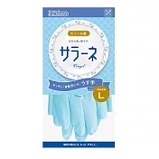 CS22 日本PVC家務清潔手套(2入組)-2入 L 藍色