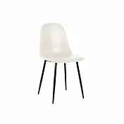E-home Larisa萊麗莎簡約餐椅 四色可選 白色