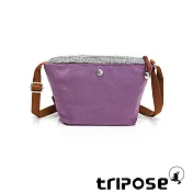 tripose 漫遊系列三角斜背包 夢幻紫