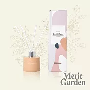 【Meric Garden】滿室幽香藤枝簡愛繽紛玻璃瓶擴香組120ml_4款任選 香檳色(香格里拉)