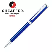 SHEAFFER 9243 Intensity王者系列山 脊紋半透藍亮漆 原子筆 E2924351