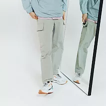 National Geographic 男 CITY CASUAL OVER BAGGY FIT PANTS 寬鬆長褲 橡木米 1 米