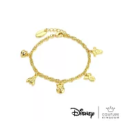 Disney Jewellery 迪士尼95週年小熊維尼紀念款鍍14K金手鍊 by Couture Kingdom
