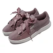 Puma 休閒鞋 Vikky V2 Rivvon P 女鞋 海外限定 漆皮 緞面鞋帶 穿搭 紫 銀 36972703