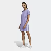 ADIDAS Adicolor Dress 女 短袖連身裙 洋裝 H39044 32 紫色