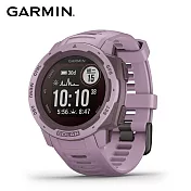 【福利品】GARMIN INSTINCT Solar 本我系列 太陽能GPS腕錶 潮流炫色版 蘭花紫