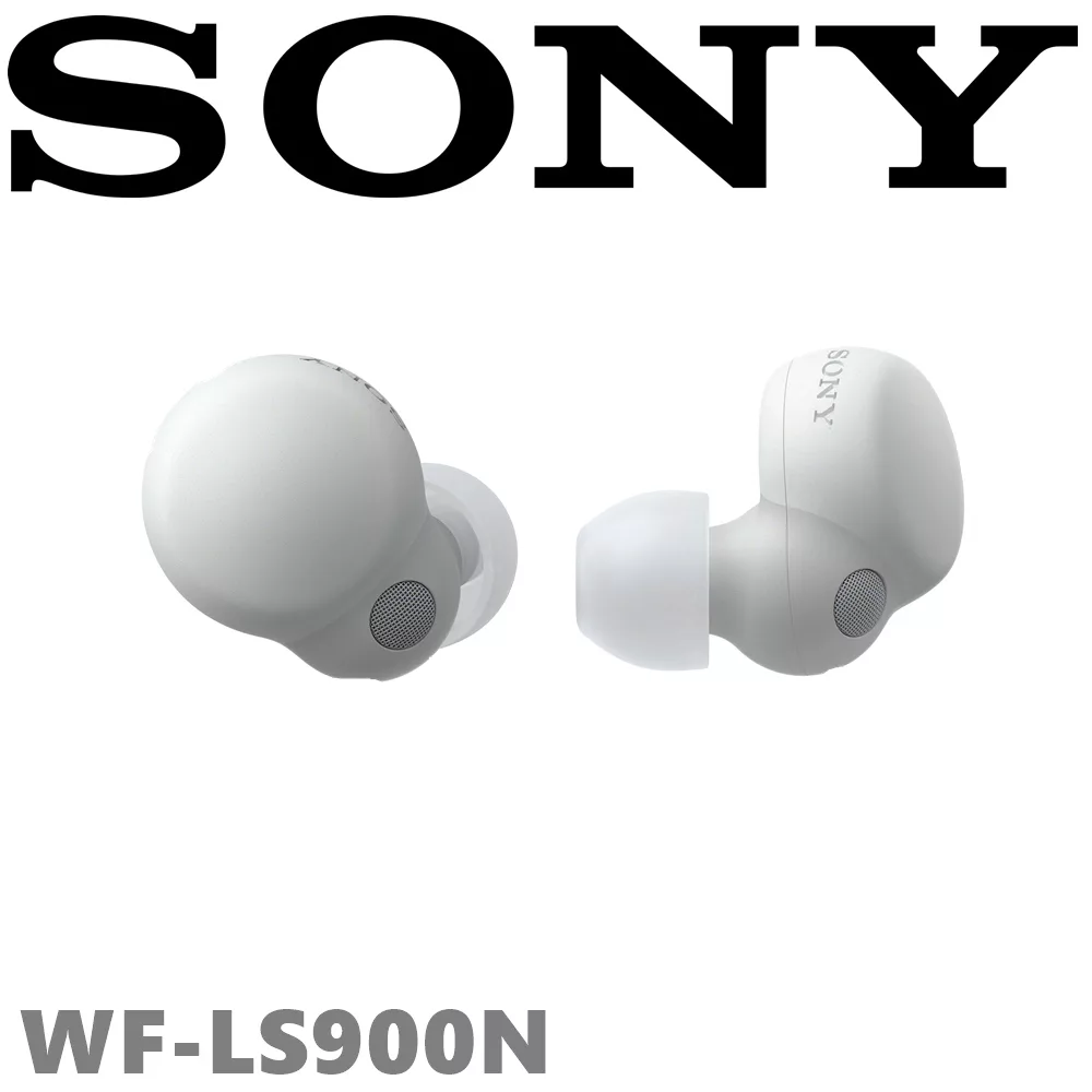 SONY WF-LS900N 主動降噪高音質 極輕量 AI技術入耳式藍芽耳機 公司貨保固12+6個月 3色 白色