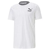 PUMA 男 流行系列Pinstripe短袖T恤(M) 53018002 L 多色