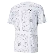 PUMA 男 流行系列Offbeat印花短袖T恤(M) 53254402 L 多色