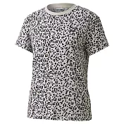 PUMA 女 流行系列Classics豹紋短袖T恤(F) 59772499 S 多色